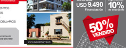 Inmobiliaria Buscio Mary - diseño de aviso de prensa