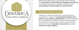 Inmobiliaria Dinámica - diseño de aviso de prensa - Revista Uruguay Visión